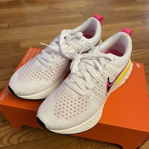 🔥Nike React Infinity Run Flyknit 2 White Men's Size 6 Sneakers DJ5395 100 - Picture 1 of 6