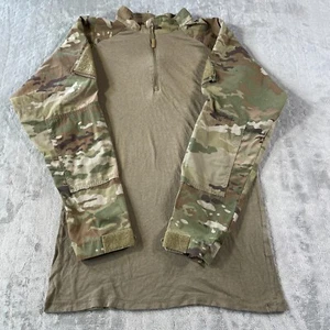 Tru Spec Combat Shirt Mens Large Long Cordura Military Camouflage Base Layer - Picture 1 of 9