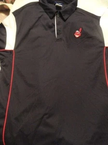 Hemd Cleveland Indians Wahoo Kurzarm Ohio Erwachsene XL 100% Polyester - Bild 1 von 4