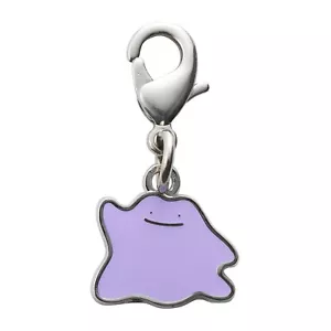 Pokemon Center National Zukan Metal Charm 132 Ditto - Picture 1 of 1