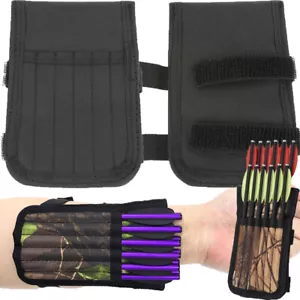 Camo Armbrust Pfeil Köcher Tasche Bolzenhalter Doppelseitig Schießen Jagd Tragbar - Bild 1 von 19