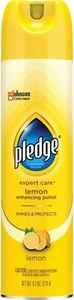 Pledge Expert Care Wood Polish Spray Shines and Protects Lemon 9.7 oz (1 Pack) - Picture 1 of 4