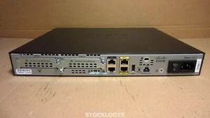 Routeur réseau Cisco 1921 V05 2 Gbit + 2 emplacements EHWIC services intégrés - Photo 1/3