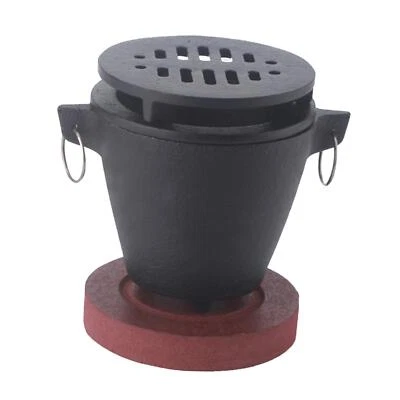 Cast Iron Hibachi Grill Coffee Cooker Fire Mini Hibachi Grill - image 1 of 4