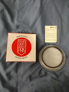 Filtro recubierto Sunpak UV 77mm alta calidad - Imagen 1 de 3
