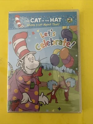 THE CAT IN THE HAT KNOWS A LOT ABOUT THAT LETS CELEBRATE DVD BRAND NEW FREE SHIP - Image 1 of 3