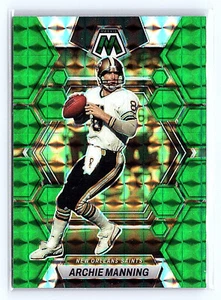 2023 Panini Mosaic Green Archie Manning New Orleans Saints #173 - Picture 1 of 2