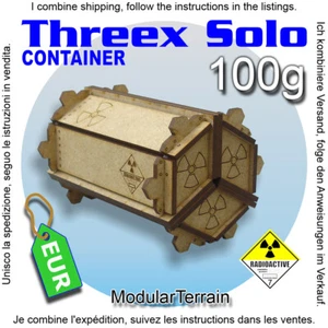 1x Threex Solo Container Radioactive Legion Infinity War Hammer Necromunda 40k - Imagen 1 de 11