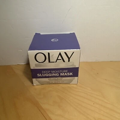 Mascarilla Slugging Olay Deep Moisture con manteca de karité, sin fragancia, 3,4 oz Foto 1 de 4