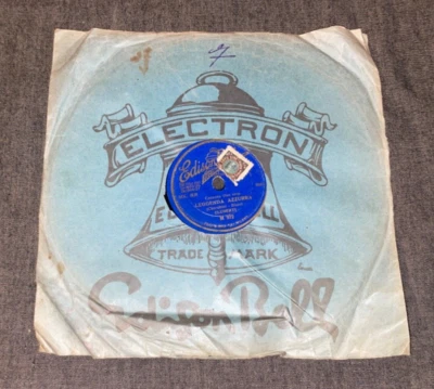 20s Edison M 972 ed1 Piero Cluberti, tenor: Cherubini: Signora Mia, Leggenda. 8" - Image 1 of 4