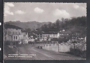 Cartolina Pettinengo Frazione Livera e Strada di Circonvallazione AG2256 - Imagen 1 de 2