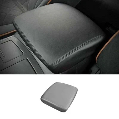 For Nissan Armada 2017-2024 Black PU Armrest Pad Cover Console Box Cushion Mat Foto 1 de 4
