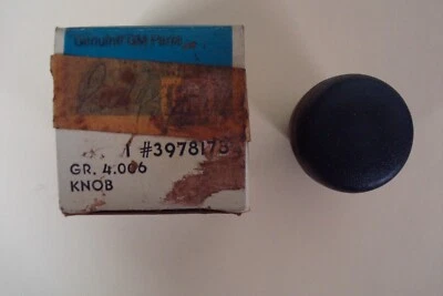 Perilla de cambio automática Vega 72-74 negra GM 3978178 - NOS en caja original Foto 1 de 2