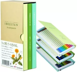 Tombow Coloring 90 Pencil Irojiten Vol. 1 30 colors CI-RTA JAPAN Art Pencils - Picture 1 of 9