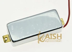 LP Covered Mini Humbucker NECK Pickup Sealed Chrome for Les Paul - Bild 1 von 4