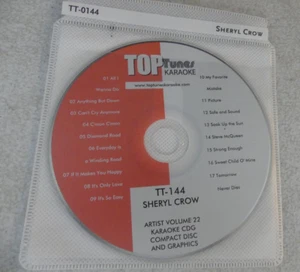 Top Tunes Karaoke The Hits of Sheryl Crow TT-144 - Picture 1 of 2