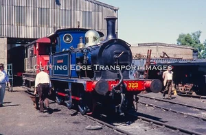 Original Eisenbahndia: 323 "Bluebell" im Sheffield Park 26.06.1995 41.309.234 - Bild 1 von 1