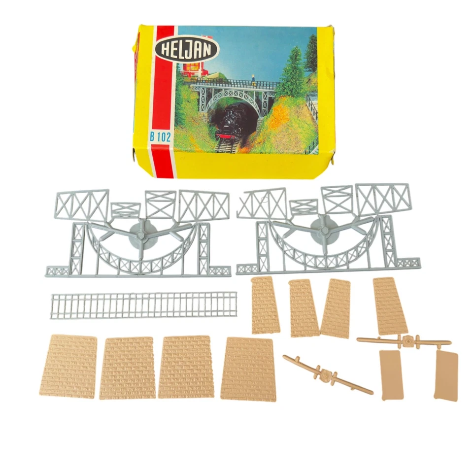 Heljan HO Scale Road Bridge Kit B102 Unused Incomplete Read - Image 1 of 4