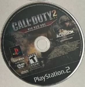Call of Duty 2 Big Red One PS2 Sony PlayStation 2 - Disc Only - Picture 1 of 1