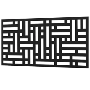 Decorative Privacy Screen Panel Indoor/Outdoor Patio Lightweight Metal Privac... - Picture 1 of 7