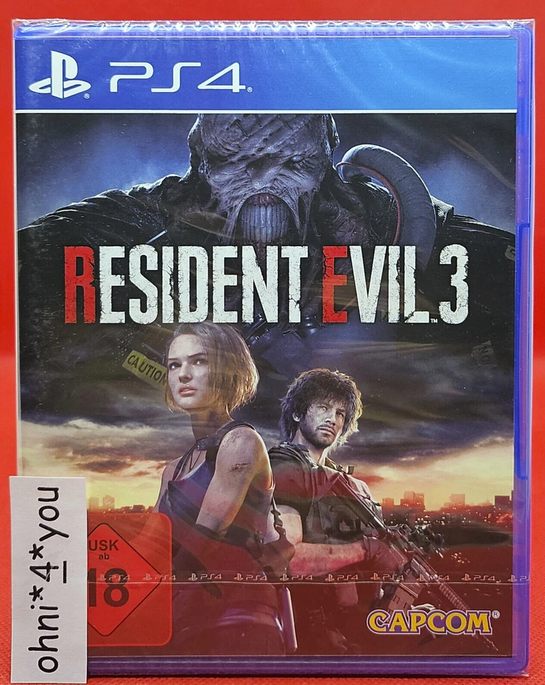 Resident Evil 3 (PlayStation 4, 2020)