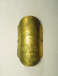 Emblema de insignia de cabeza de bicicleta vintage Marca Depositata Dover Faenza - Imagen 1 de 6