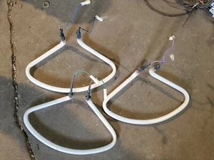 3 ice cyclone NEON tubes center curved triangle cc2021a cc2022a cc2023a cc1000x - Picture 1 of 5