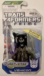 Transformers Prime Decepticon Vehicon Legion Class Series 2:002 2011 Raro - Foto 1 di 6