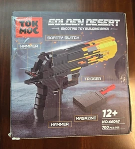 Tok Moc Golden Desert Shooting Toy Building Brick New Sealed 12+ Years - Picture 1 of 7