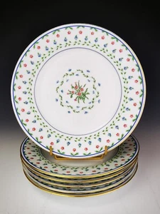 Limoges Céralene Sèvres "LAFAYETTE" - 6 Assiettes plates - ø 24,5 Cm (Raynaud) - Foto 1 di 7