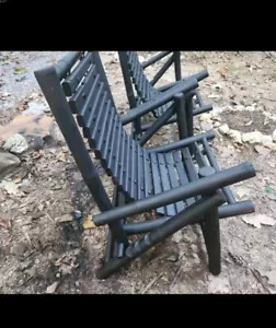 Vintage Bamboo Foldable Easy Deck Lounge Chair - Picture 1 of 7
