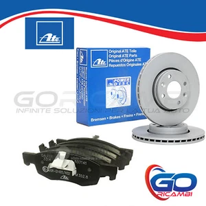 KIT FRENI DISCHI + PASTIGLIE ANTERIORI ATE PER FIAT DOBLO - Imagen 1 de 4
