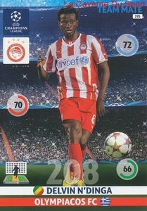 195 DELVIN N'DINGA OLYMPIACOS.FC CARD CHAMPIONS LEAGUE ADRENALYN 2015 PANINI - Bild 1 von 1