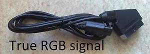 NEW RGB AV cable for PAL Nintendo Gamecube - GC video SCART - Picture 1 of 1