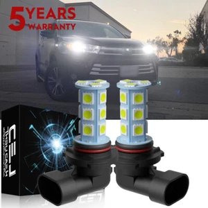 Luz de circulación diurna DRL bombillas LED alta potencia 6000K 100W 9005 HB3 2X para Toyota - Imagen 1 de 14