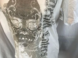 Nueva con etiquetas Universal Wizarding World Harry Potter Camiseta Mortífago Blanca Talla Pequeña - Imagen 1 de 5