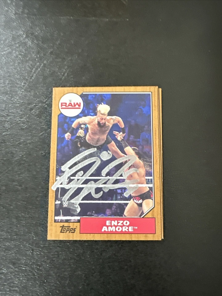 Enzo Amore Topps Autographed Card - Image 1 of 1