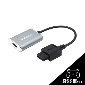 Bitfunx HDMI Adapter for Nintendo Wii NTSC PAL Game Console 480i, 480p PAL 576i - Picture 1 of 6
