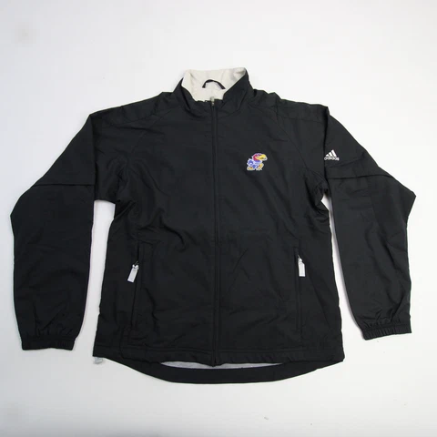 Kansas Jayhawks adidas Jacket Men's Black Used Cover