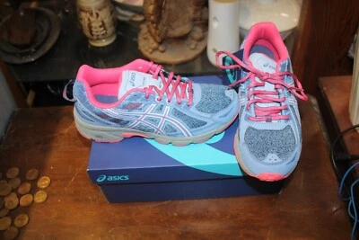 NUEVO EN CAJA ASICS GEL VENTURE 6 JUVENIL TALLA 6 AZUL/ROSA ENVÍO GRATUITO Foto 1 de 3
