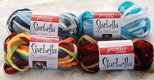 Starbella Premier Garn zur Herstellung von Lagenlook Rüschen & Rüschenschals / Farbe wählbar - Bild 1 von 24