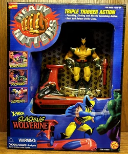 1996 Marvel Heavy Hitters Serie X-Men Slashing Wolverine - Picture 1 of 4