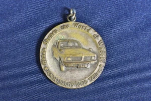 Vintage Honda 1300 Shapes the World of Wheels 1969 to 1972 Keychain Coin Medal - Picture 1 of 7