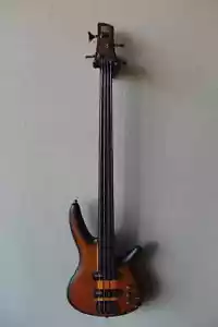 Brand New Ibanez SRF700 4 (Four) String Fretless Electric Bass Guitar - Brown - Picture 1 of 9