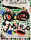 Joan Miro Original Lithograph Graphics Exhibition Philadelphia Museum Art 1966