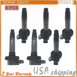 6pcs Ignition Coil 7T4Z-12029-E For Edge Explorer F-150 Taurus MKS MKT MKX MKZ - Picture 1 of 4