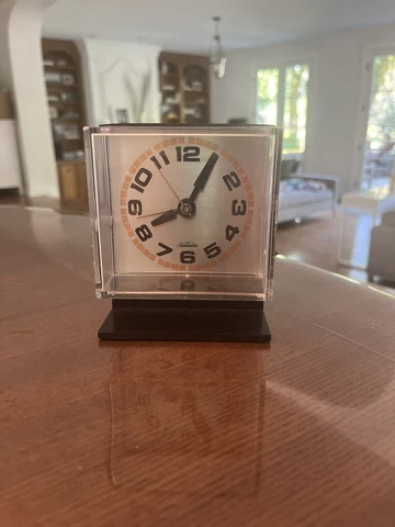 Vintage Electric Clock Eames Era Mid Century Cover