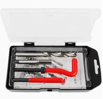 25 Pezzi Strumento di Riparazione Filettatura Pratico Manicotto Autofilettante Candela Filetto Riparatore - Immagine 1 di 4