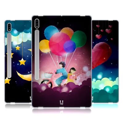 FUNDA HEAD CASE DESIGNS LOVE AFLOAT GEL SUAVE PARA TABLETS SAMSUNG 1 Foto 1 de 4