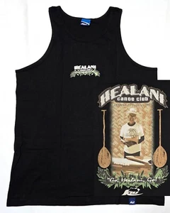 HEALANI CANOE CLUB Shirt Mens XL Tank Top Black - Clement Pai'aina Regatta 2009 - Picture 1 of 7